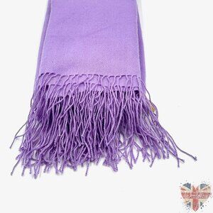 100% Cashmere Scarf Lavender - 82"